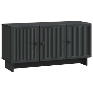 TV ormarić, dimenzije 99 x 34,5 x 50 cm, konstruirano drvo, crna