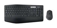LOGITECH Tipkovnica + miš MK850 Wireless Desktop, crna, bežična, Unifying receiver USB
