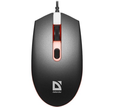 DEFENDER Gaming miš DOT MB-986, 1000 DPI, crni
