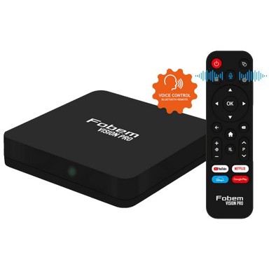 FOBEM Prijemnik IPTV@Android,6K,4/64GB, WiFi 2.4/5GHz, Bluetooth - Vision Pro
