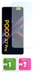 BLUEMOON Futrola tipa novčanik za Xiaomi Poco X7 Pro 5G - maska s otiskom + 9H staklo