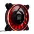 BIT FORCE Ventilator za PC SPECTRUM, 15 LED, crveni