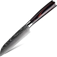 Kuhinjski nož BL-38120 Bunka KP38120, crno-smeđi