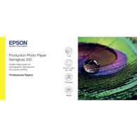 EPSON Foto papir Photo Paper Semigloss 200, bijeli, polusjajni
