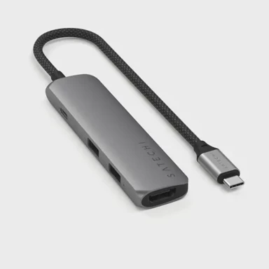 SATECHI HUB 4 u 1 USB-C Slim Multiport Adapter 4K