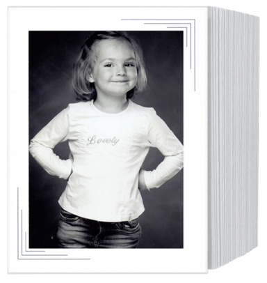 DAIBER Foto papir endless leporello 13x18 chromolux 20113, bijela