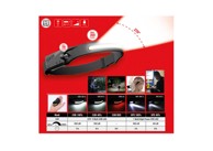 KS TOOLS Naglavna LED svjetiljka, 350 lumena, 3-8 radnih sati – 150.4520