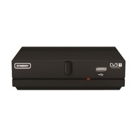 SYNERGY Digitalni prijemnik TV LAN crni T-202B HEVC265