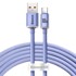 BASEUS Kabel Crystal Shine, USB na USB-C, 5A, 1.2m