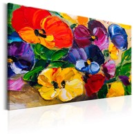 Slika Spring Pansies 90x60