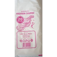 Jednokratni ogrtač za frizere, prozirni