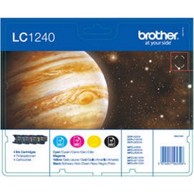 BROTHER Paket spremnika LC1240 VALUE-PACK, crna, žuta