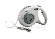 FLEXI Povodac Select, 7 m, svijetlo siva