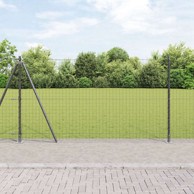 Stupovi ograde s osnovnim pločama 52 kom ø32mm 68,5 cm, galvanizirani čelik