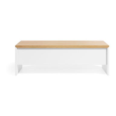 KAVE HOME Stolić za kavu Abilen 60x110 cm u dekoru hrasta bijeli/prirodni