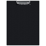 DONAU Ploča s klipom i preklopom i kvačicom 2705001PL-01, A4, PP, crna