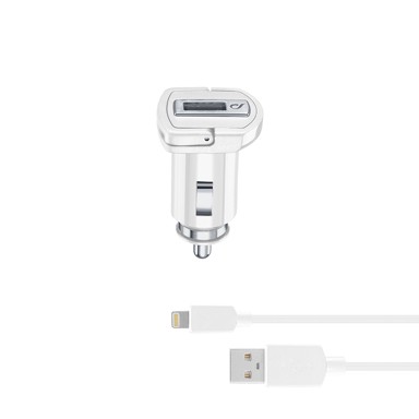 CELLULARLINE Auto punjač za iPhone 5/6 - MFI i Kabel 2A/10W