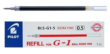 PILOT uložak G-1 0,5, crveni