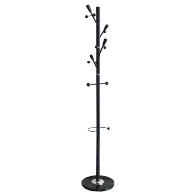 MIRABILIS Vješalica stojeća Y9001, metal, crna