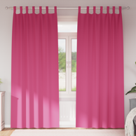 Zavjese za zamračivanje 225x140 cm 2kom, roze