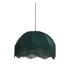 LIGHT & LIVING Petrolej zelena viseća svjetiljka s tekstilnim sjenilom ø 60 cm Malacia