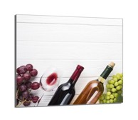 TMK Staklena zaštita za štednjak ili ploču za kuhanje 60x52, vino