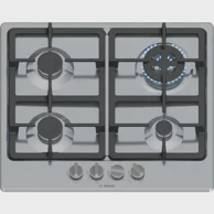 BOSCH Plinska ploča za kuhanje Serie 4 PGH6B5K90 inox, ugradbena, 58 cm, 4 zone
