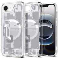 SPIGEN iPhone 16e/SE 2025 Case MagFit Ultra Hybrid Zero One White ACS09142