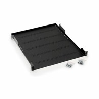 TRITON Polica za rack 1U, dubina 750 mm, nosivost 40 kg, crna