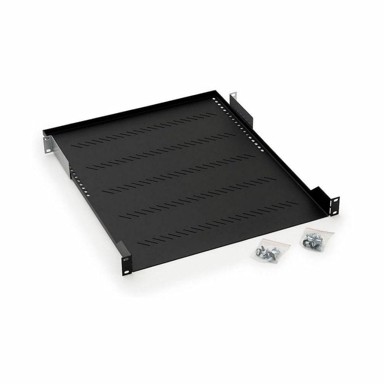 TRITON Polica za rack 1U, dubina 750 mm, nosivost 40 kg, crna