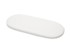 SENSILLO Madrac za dječja kolica 75x35cm Classic, sivi