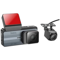 HOCO. Auto kamera, 4 Mpxiel, Dual Camera, 2K, GPS, WiFi - DV12 59456