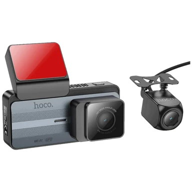 HOCO. Auto kamera, 4 Mpxiel, Dual Camera, 2K, GPS, WiFi - DV12 59456