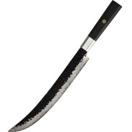Damaskasti kuhinjski nož Yu-37441 Slicer Kp37441, smeđi