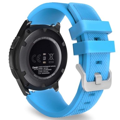 B-STRAP Silicone Sport remen za Huawei Watch GT2 Pro, light blue