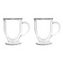 VIALLI DESIGN Set od 2 šalice za caffe latte, s dvostrukim staklenim stijenkama , 250 ml