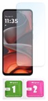 BLUEMOON Futrola tipa novčanik za Motorola Moto G15 / G15 Power - maska s uzorkom + zaštitno staklo 9H