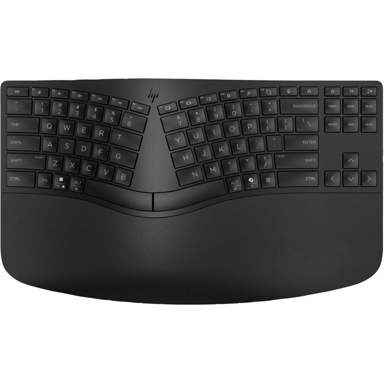 HP Tipkovnica 965 BLK Ergonomic Wireless Keyboard, bežična/Bluetooth, crna