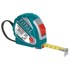 TOTAL Čelična mjerna traka One-Stop Tools 5 mx25 mm, crno-žuta