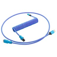 CABLEMOD Pro spiralni kabel za tipkovnicu USB-C na USB Type A, Galaxy Plava, 150 cm CM-PKCA-CLBALB-ILB150ILB-R