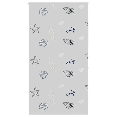 Zavjesa rolo za tuš 140x240 cm, širina tkanine 136 cm, bijela