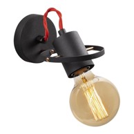 OPVIQ Crna zidna lampa Vaveyla