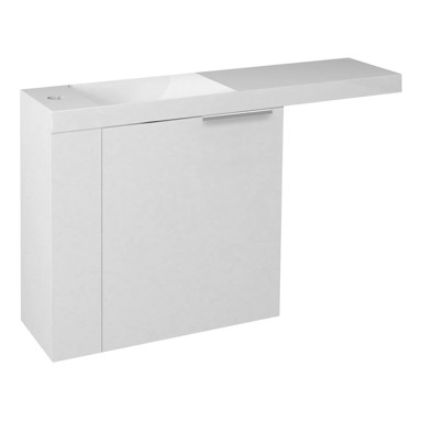 Zidni ormarić bez umivaonika Latus, 50x50 cm, bijela