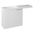 Zidni ormarić bez umivaonika Latus, 50x50 cm, bijela