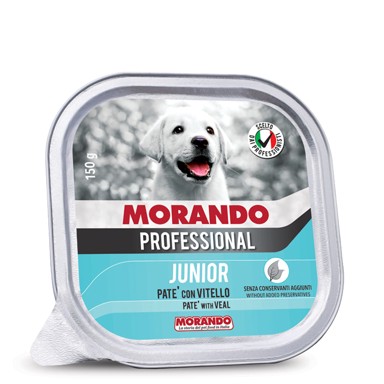 MORANDO Professional Junior Pate teletina 150 g alu-pak