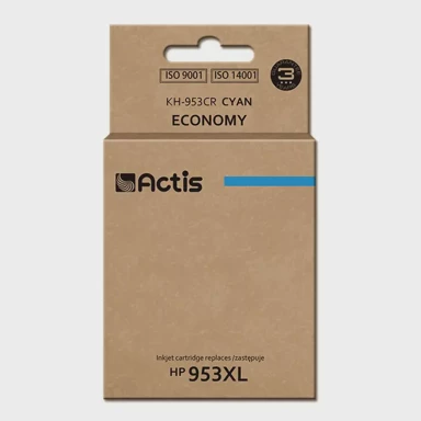 ACTIS Tinta za pisač KH-953CR, zamjena za HP 953XL F6U16AE, standardna, 25 ml, plava