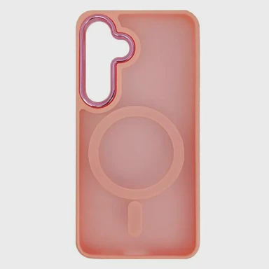 MAXMOBILE Maskica za Samsung Galaxy S24 Plus / S25 Plus, TPU, MagSafe II, roza