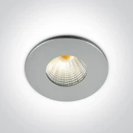 ONE LIGHT Ugradbena svjetiljka led/1w-350ma 3w-700ma/3000k/200lm/40° ip20 dim. aluminij dm10103b/al/w