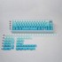KBCUSTOM kapice za tipke Gradient Cyan, PBT, Cherry profil, 125 kom.
