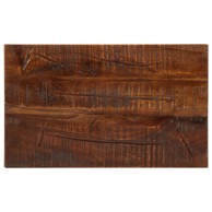Stolna ploča, pravokutna, 40 x 20 x 3,8 cm, masivno obnovljeno drvo, 38 mm, prirodno obnovljeno drvo